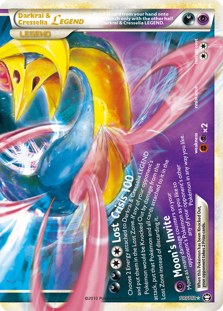 Darkrai & Cresselia LEGEND - 100