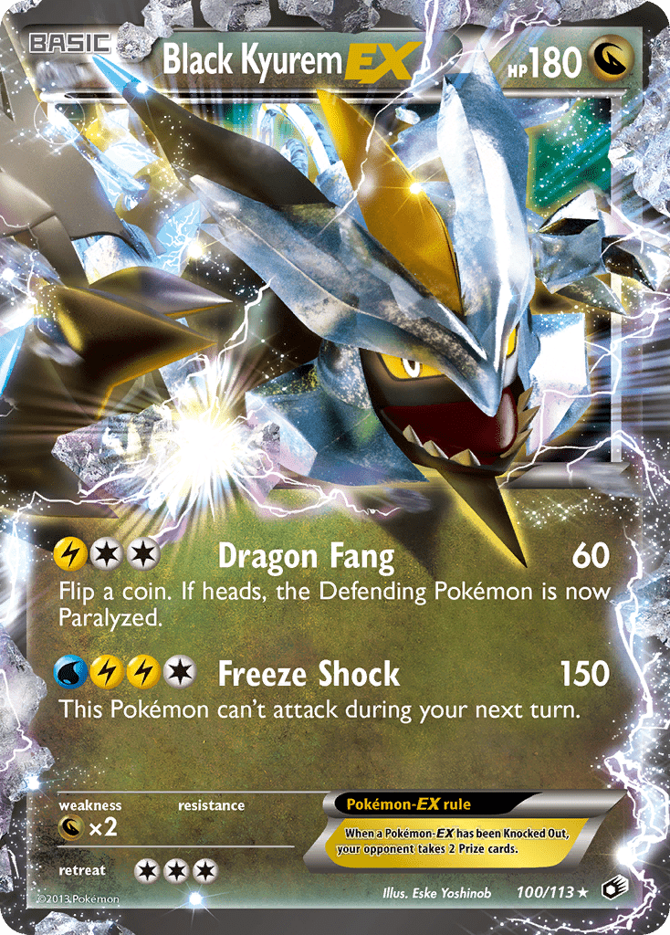 Black Kyurem-EX - 100