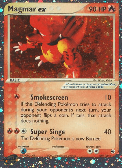 Magmar ex - 100