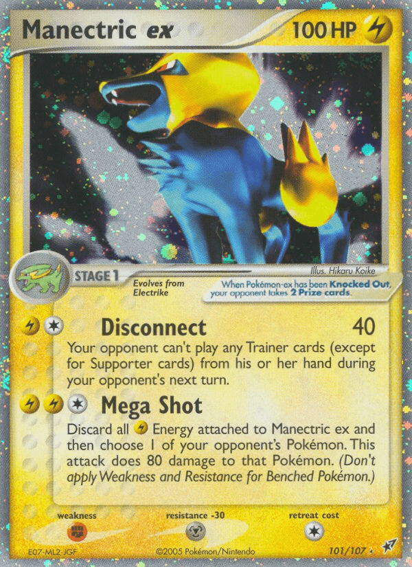 Manectric ex - 101