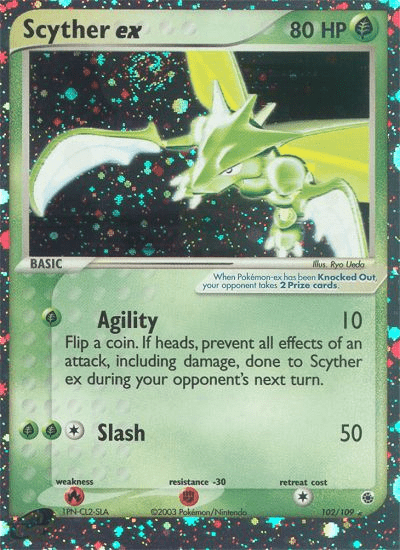 Scyther ex - 102