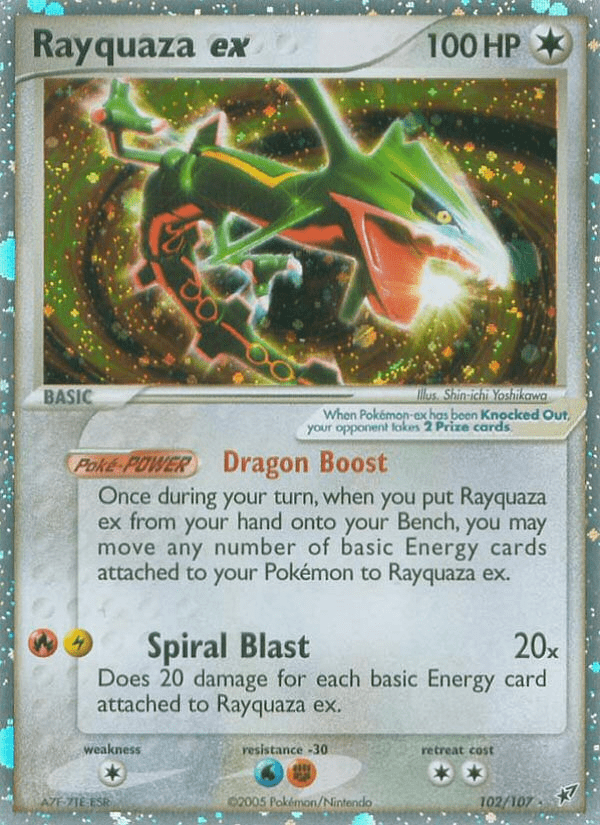 Rayquaza ex - 102