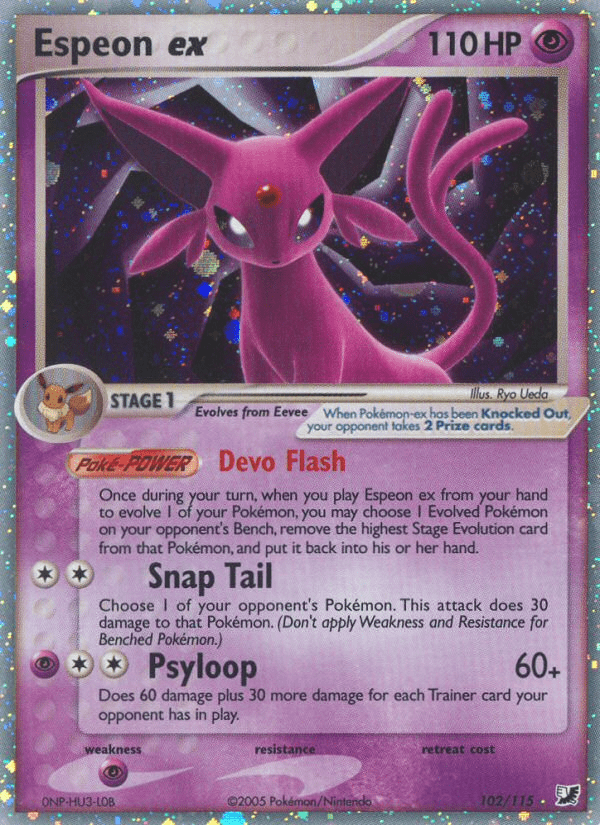 Espeon ex - 102
