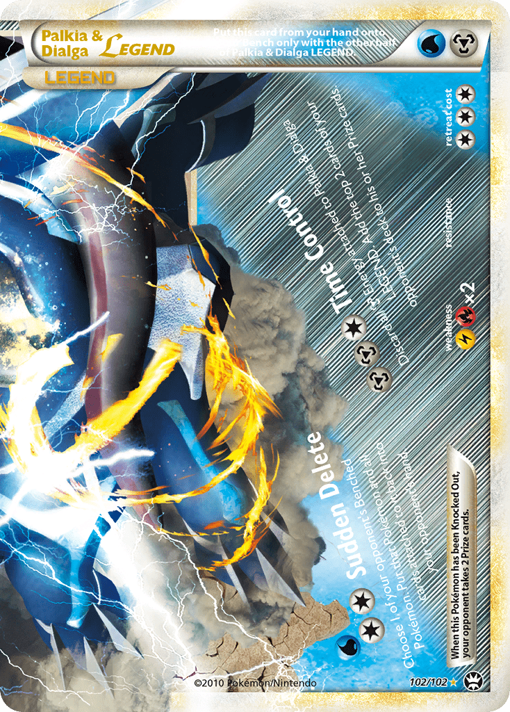 Palkia & Dialga LEGEND - 102