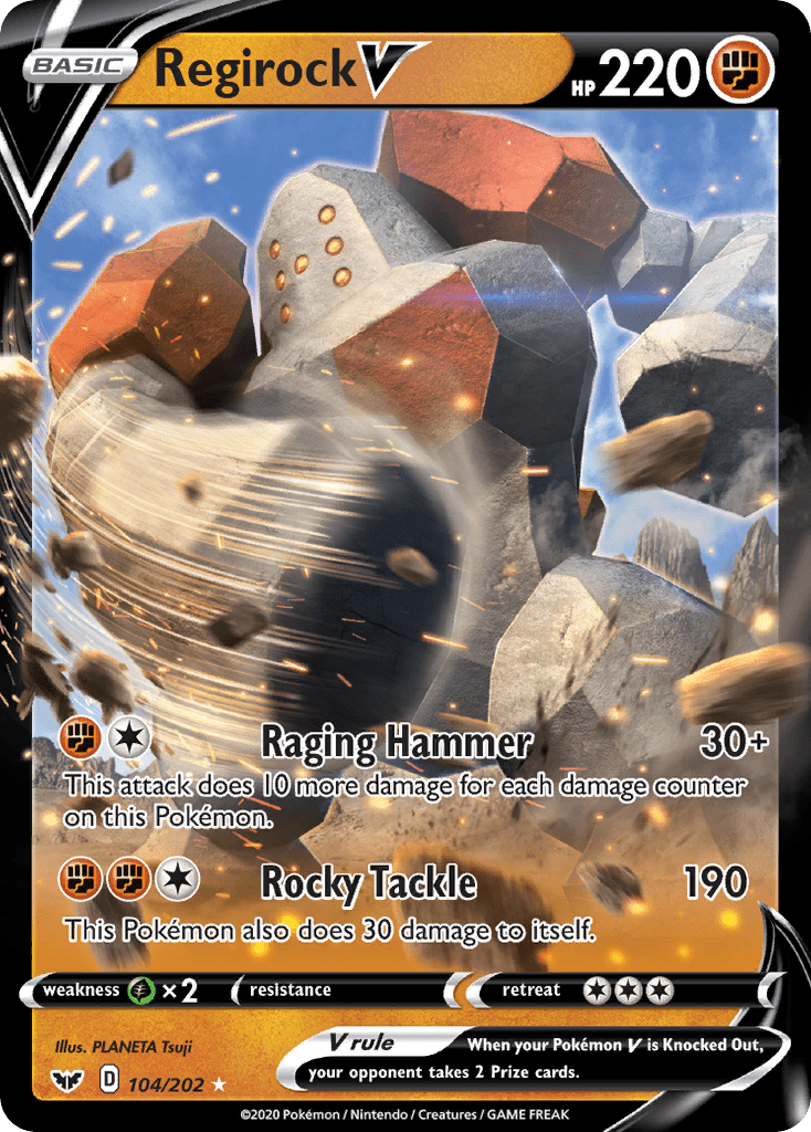Regirock V - 104
