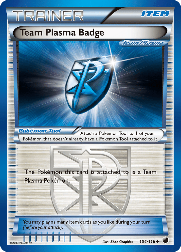 Team Plasma Badge - 104