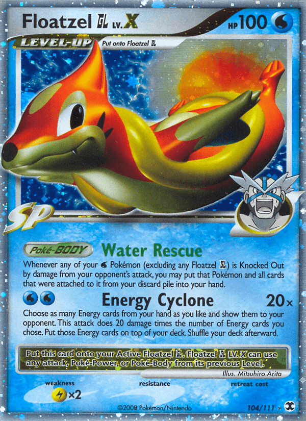 Floatzel GL LV.X - 104