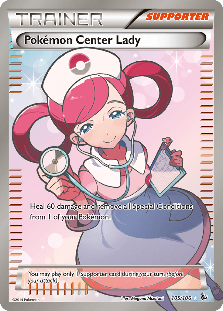 Pokémon Center Lady - 105