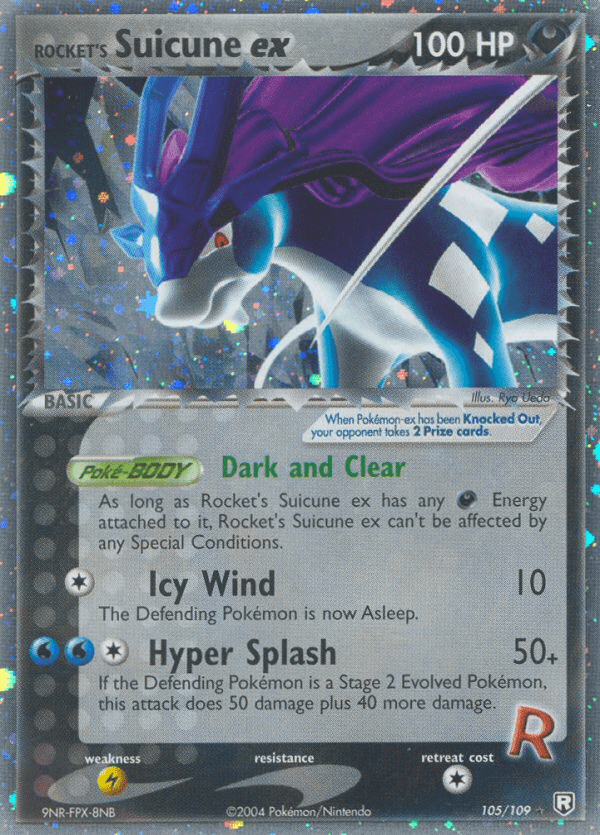 Rocket's Suicune ex - 105