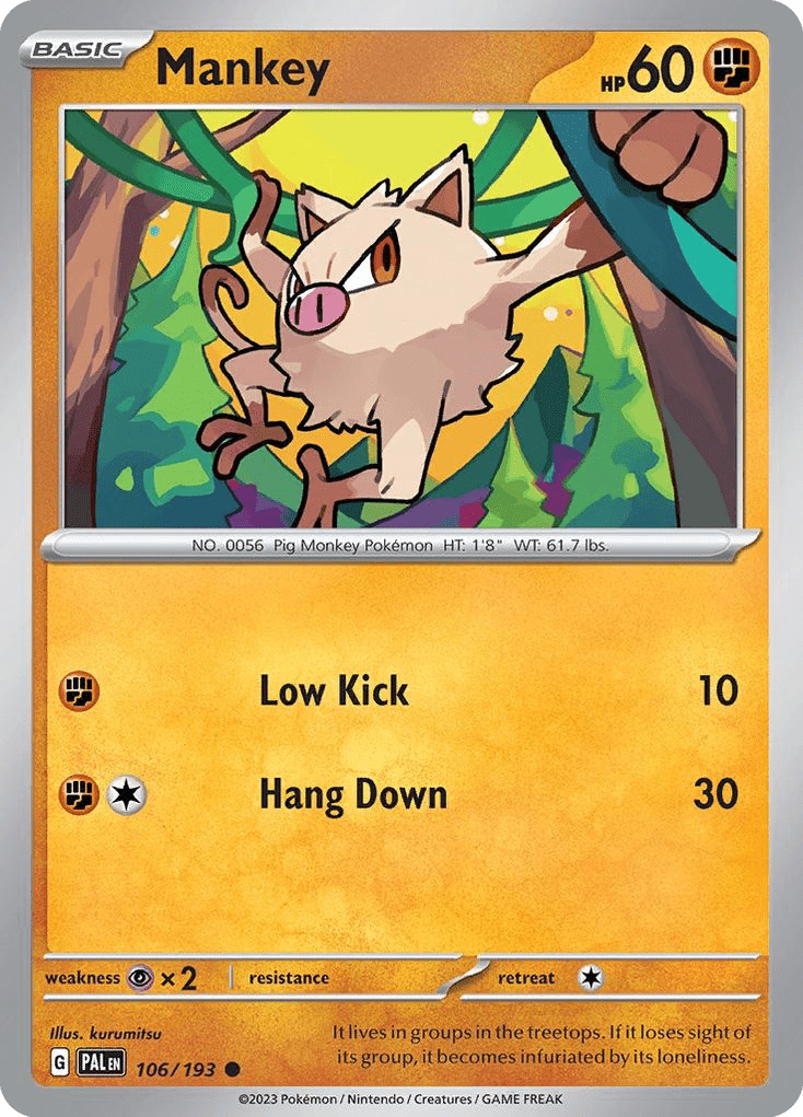 Mankey - 106