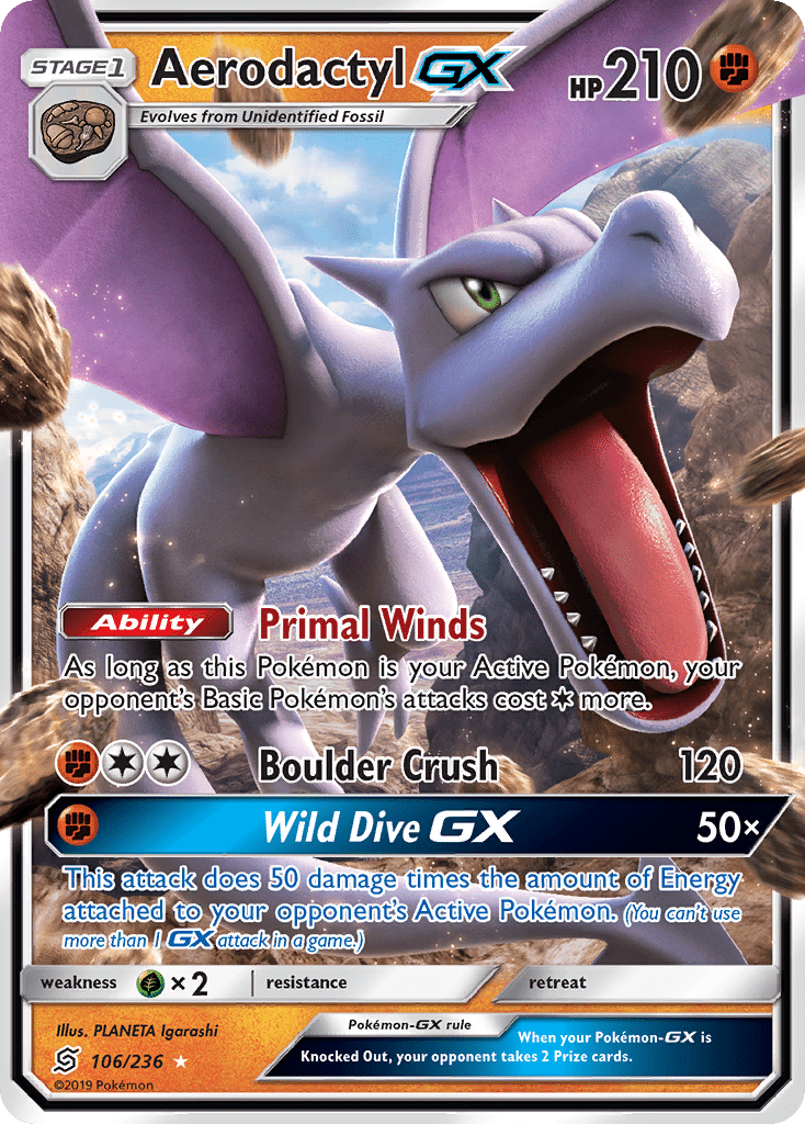 Aerodactyl-GX - 106