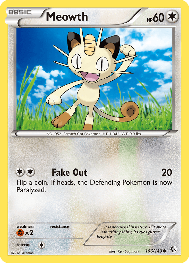 Meowth - 106