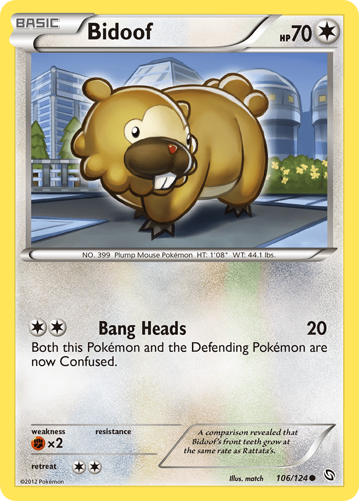 Bidoof - 106