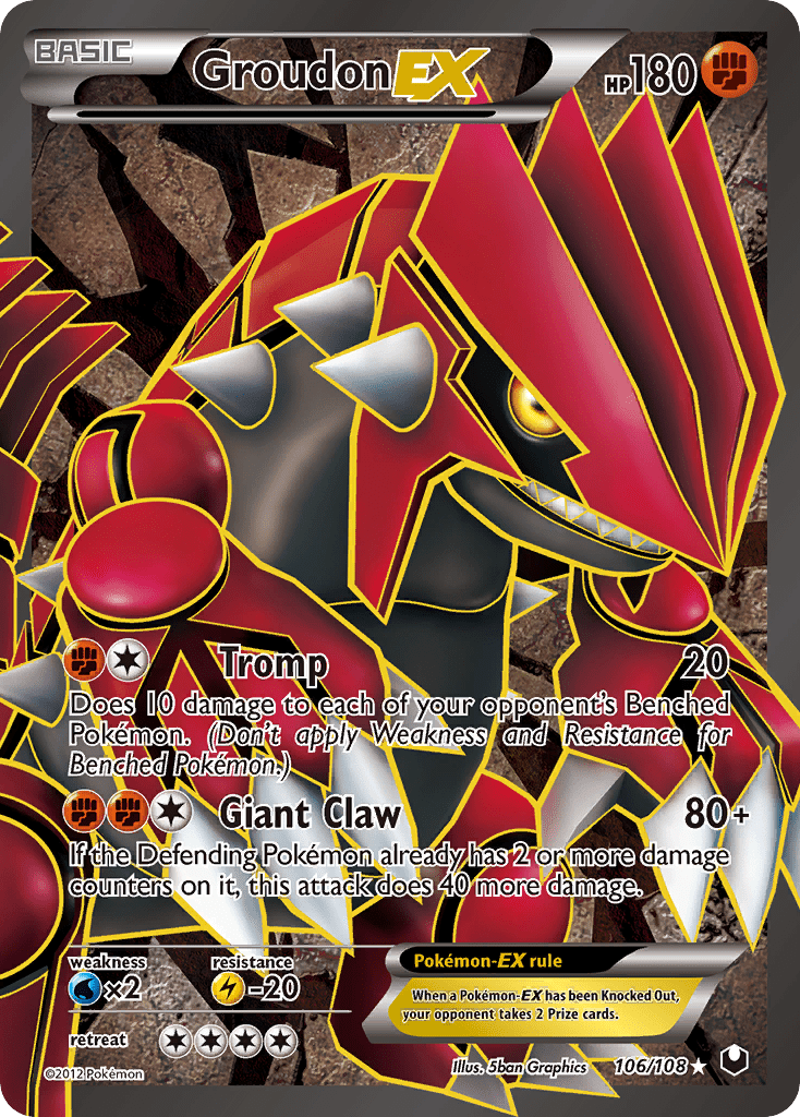 Groudon-EX - 106