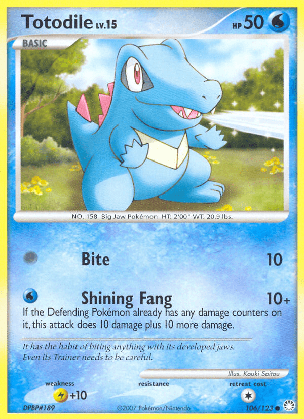 Totodile - 106
