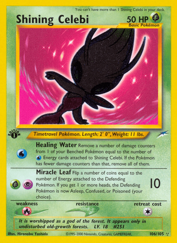 Shining Celebi - 106