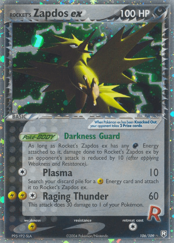 Rocket's Zapdos ex - 106