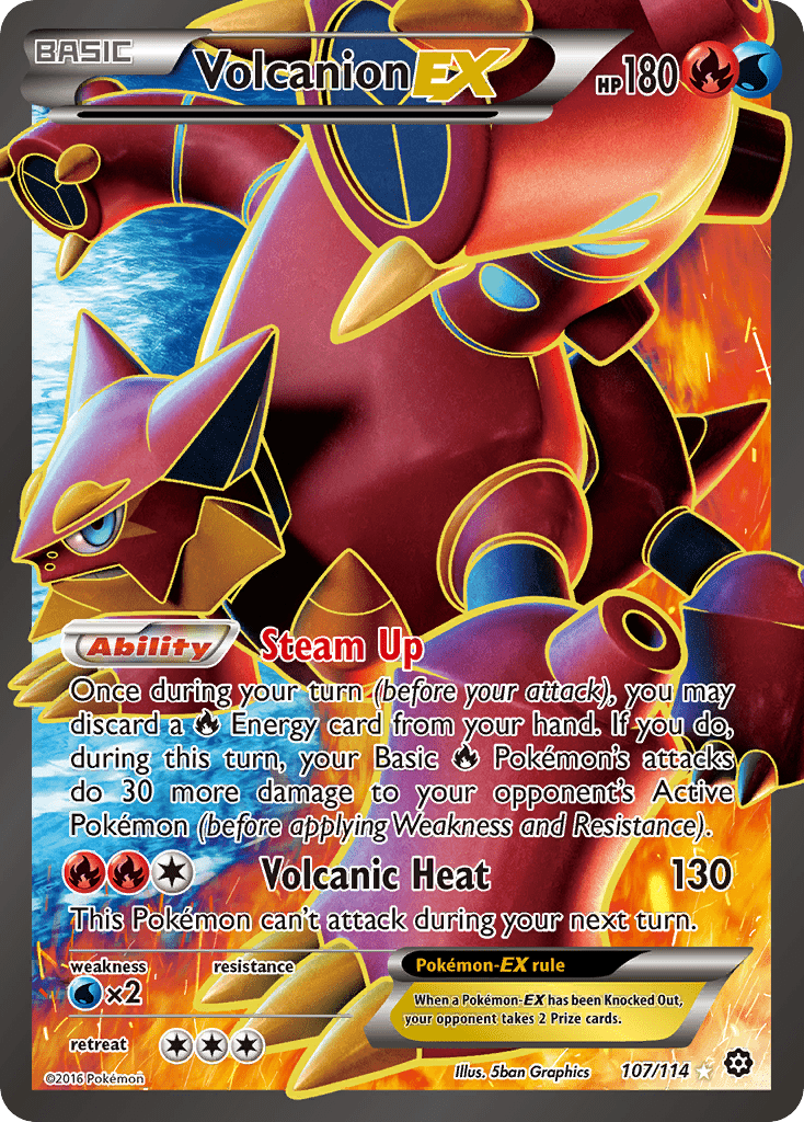 Volcanion-EX - 107