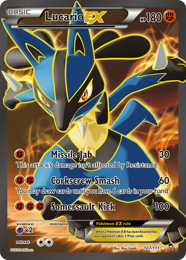 Lucario-EX - 107