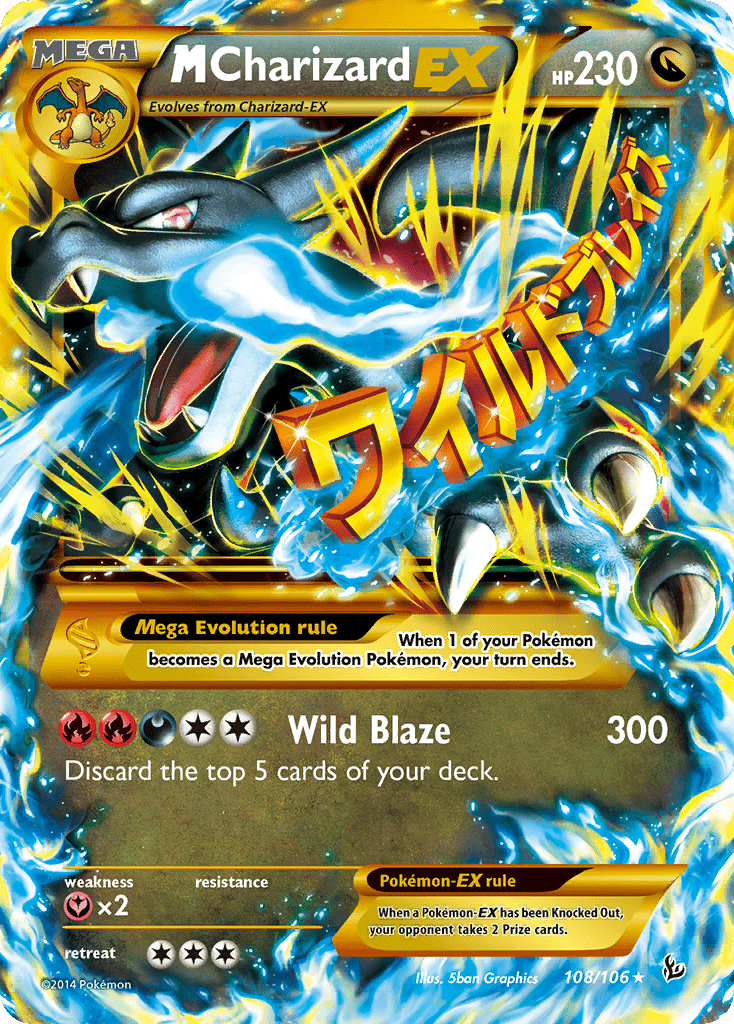 M Charizard-EX - 108