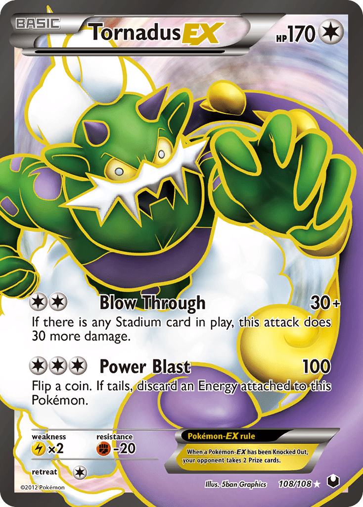 Tornadus-EX - 108
