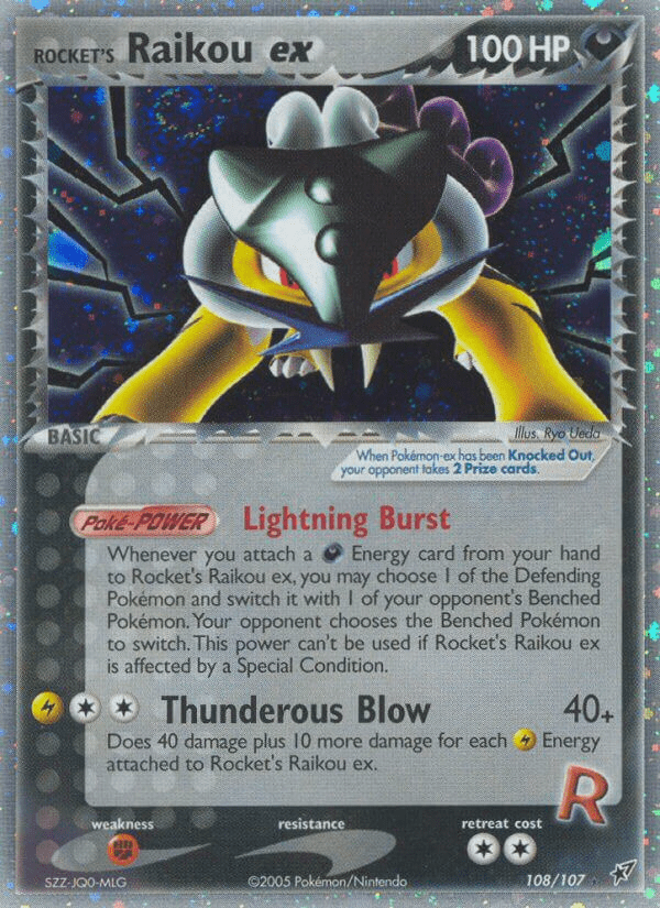 Rocket's Raikou ex - 108