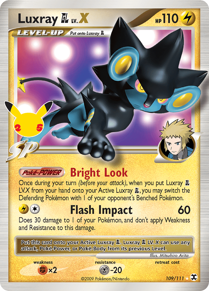 Luxray GL LV.X - 109