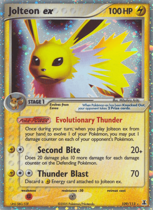 Jolteon ex - 109