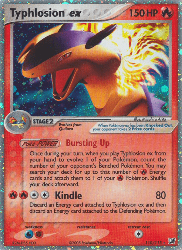 Typhlosion ex - 110