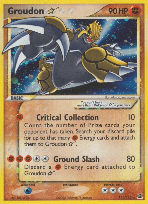 Groudon ★ - 111