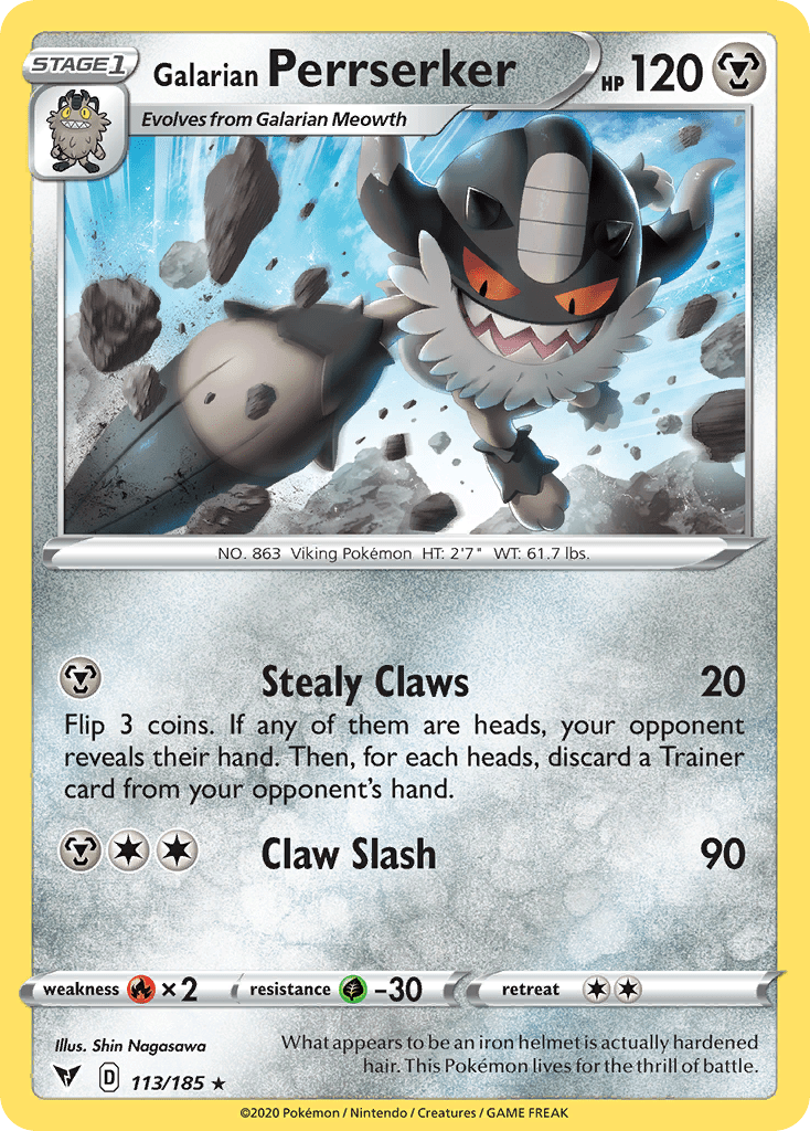 Galarian Perrserker - 113