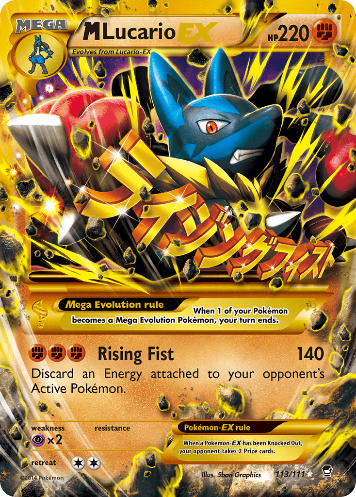 M Lucario-EX - 113