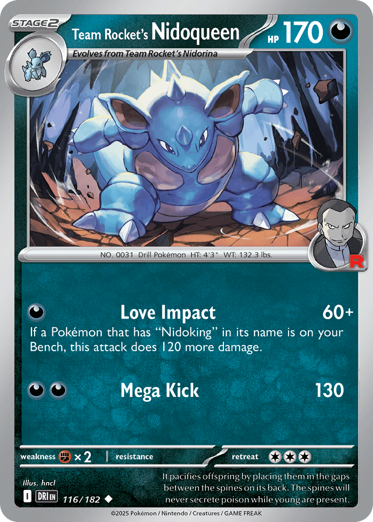 Team Rocket's Nidoqueen - 116
