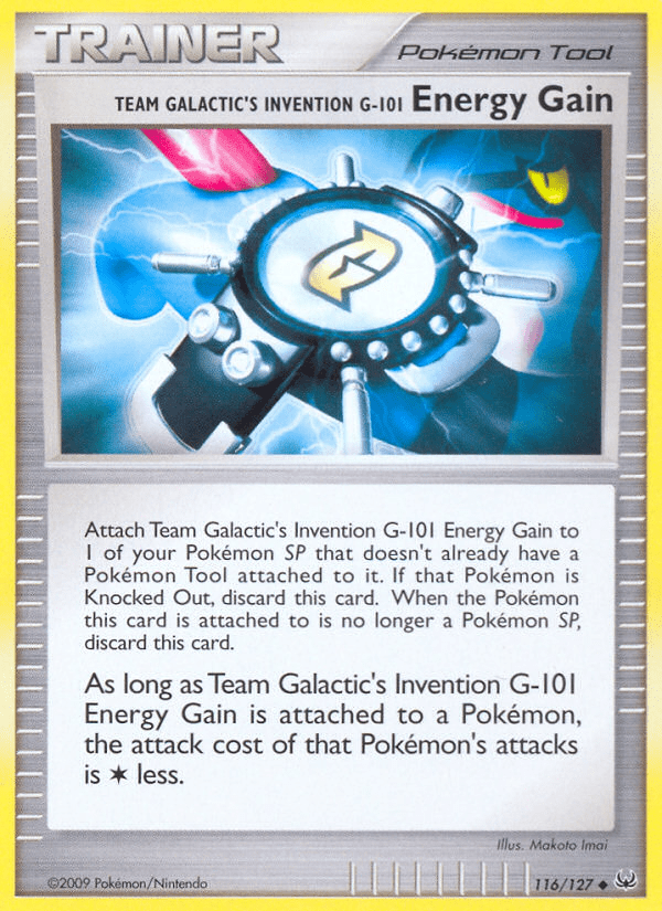 Team Galactic's Invention G-101 Energy Gain - 116