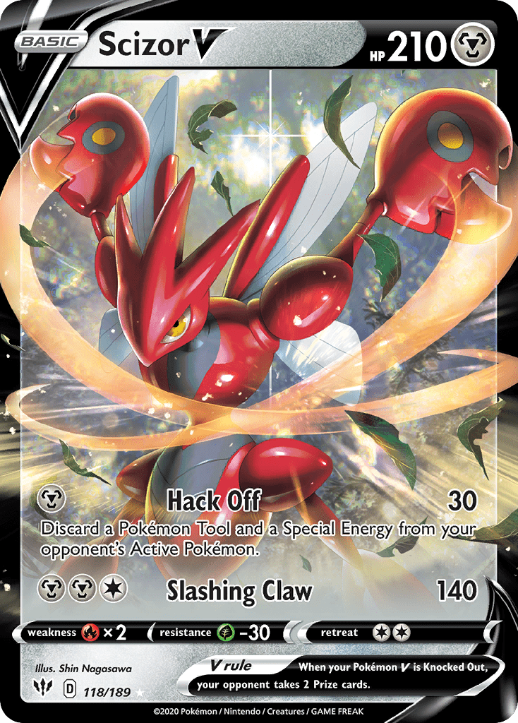 Scizor V - 118