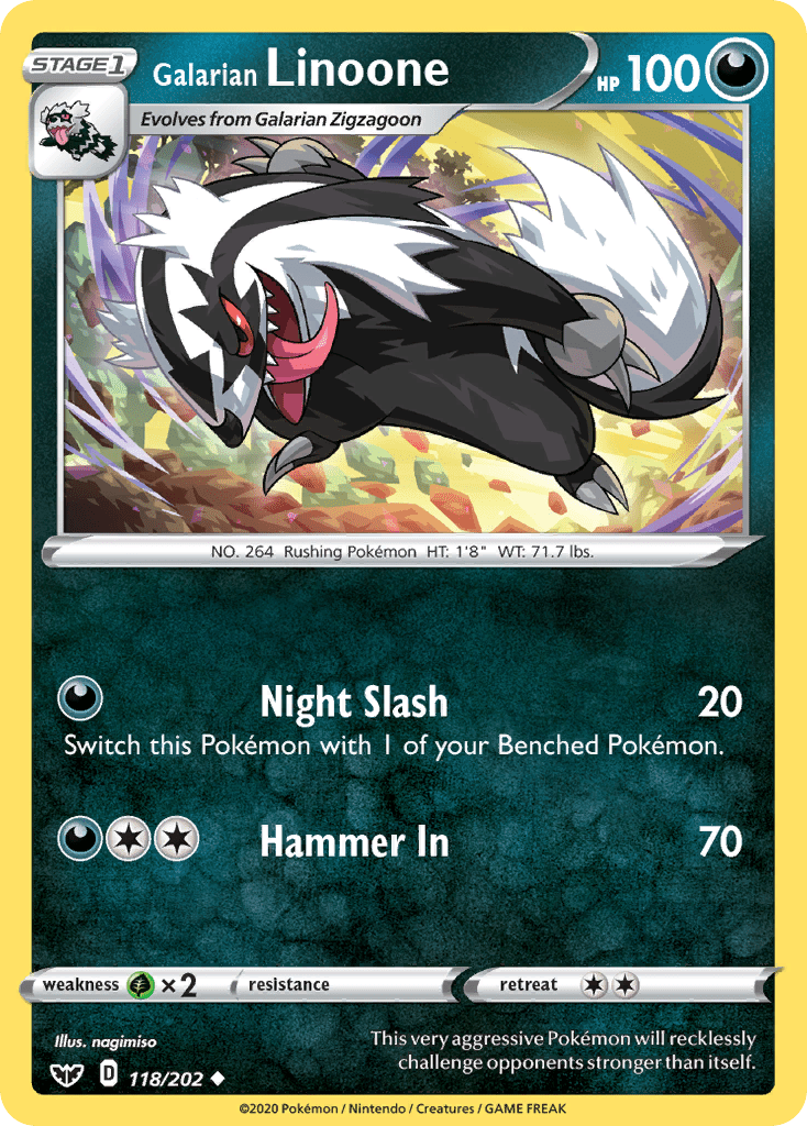 Galarian Linoone - 118