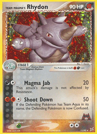 Team Magma's Rhydon - 11