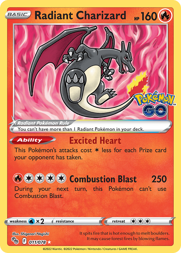 Radiant Charizard - 11
