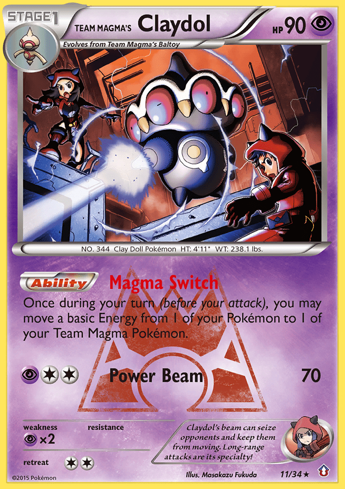 Team Magma's Claydol - 11
