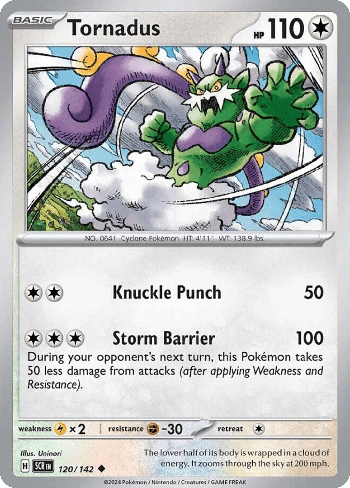 Tornadus - 120