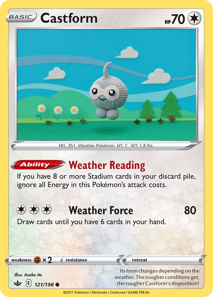 Castform - 121