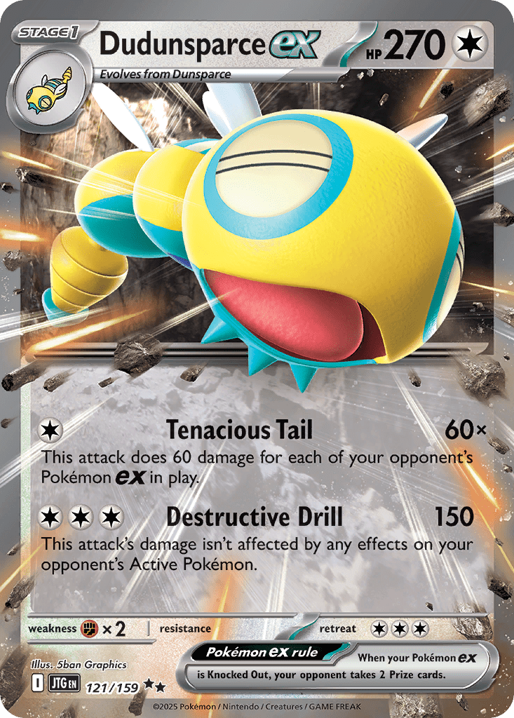 Dudunsparce ex - 121