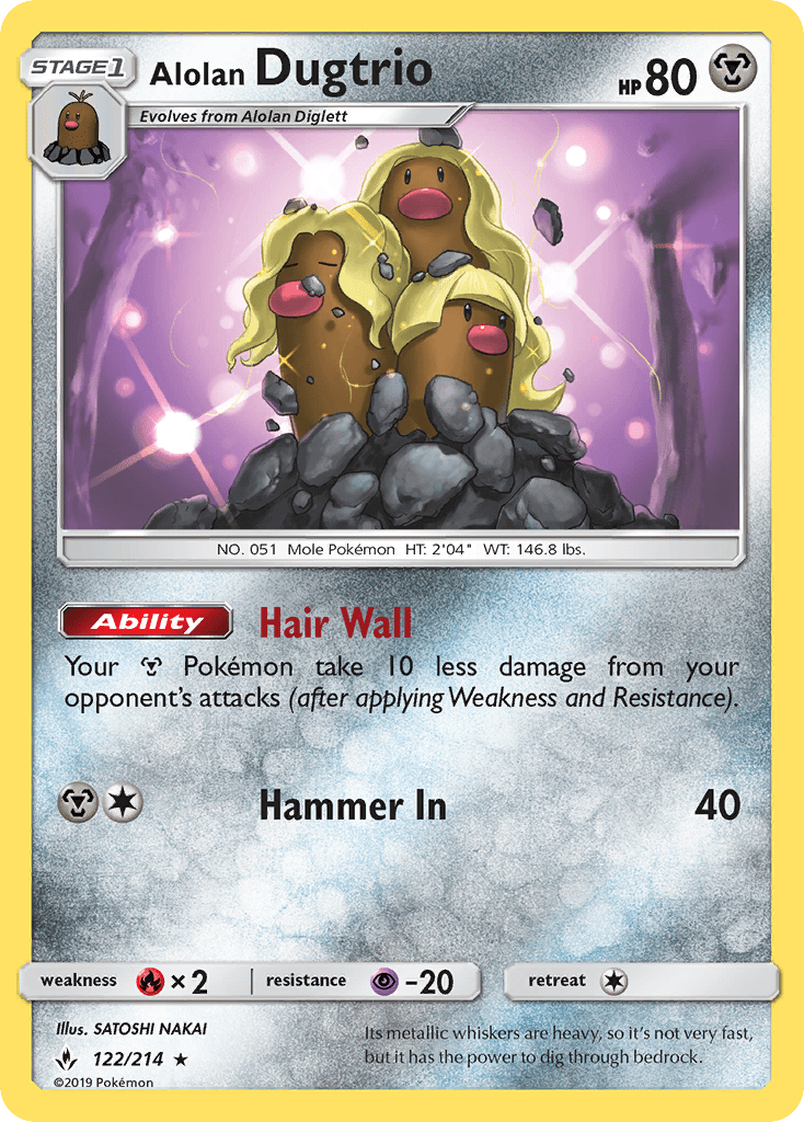 Alolan Dugtrio - 122