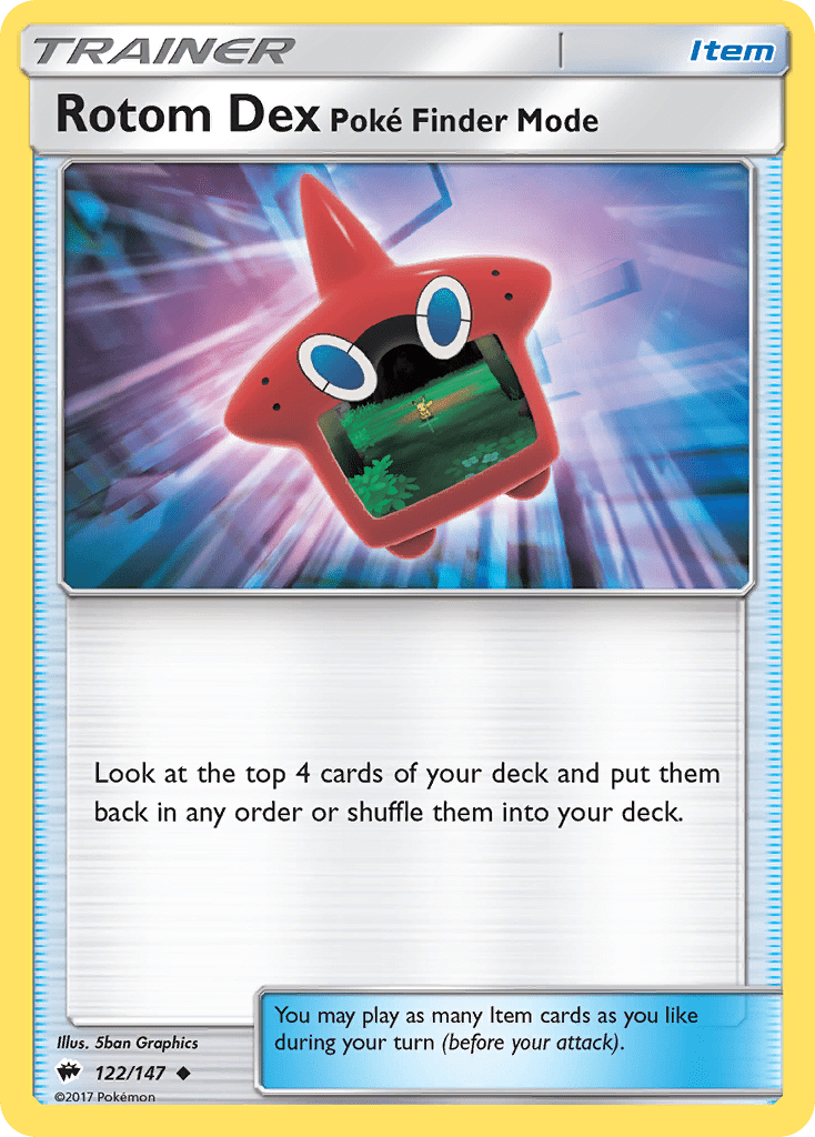 Rotom Dex Poké Finder Mode - 122