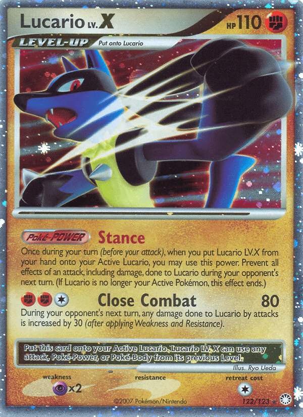 Lucario LV.X - 122