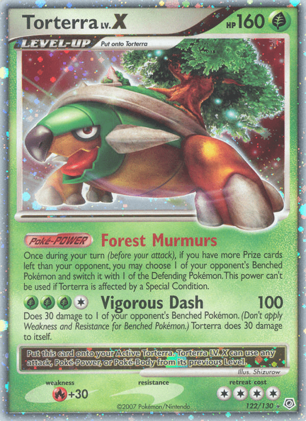 Torterra LV.X - 122