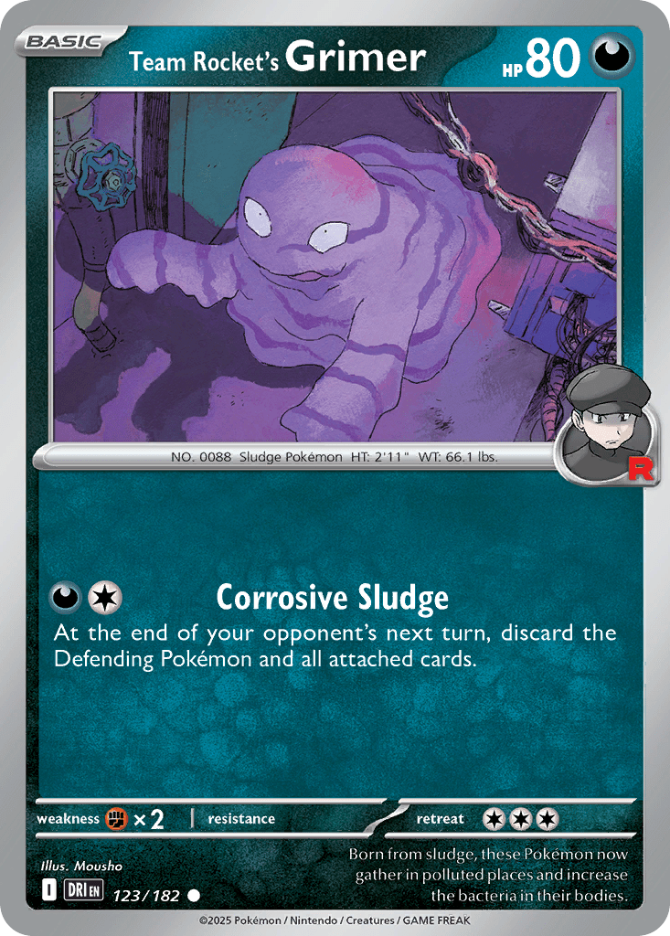 Team Rocket's Grimer - 123