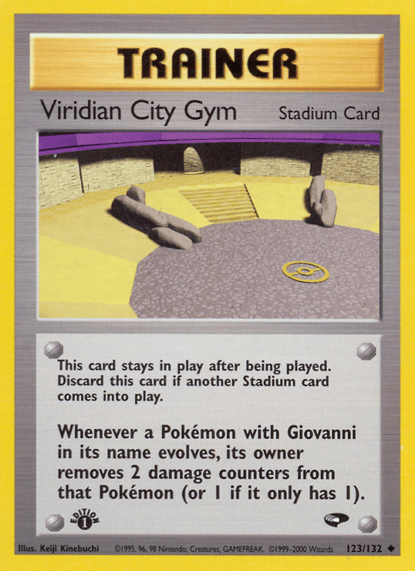 Viridian City Gym - 123