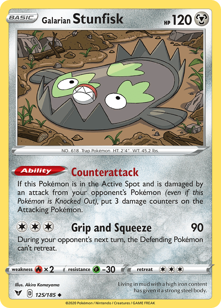 Galarian Stunfisk - 125