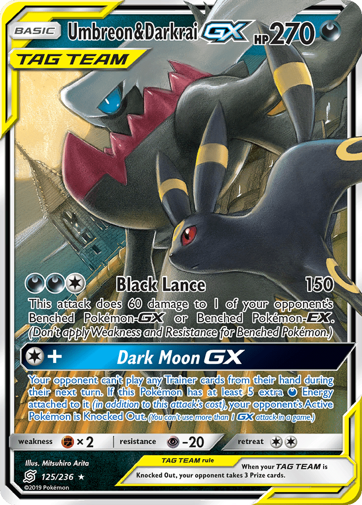Umbreon & Darkrai-GX - 125